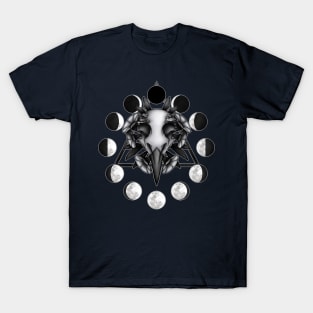 Moonlight Crow & Flora T-Shirt